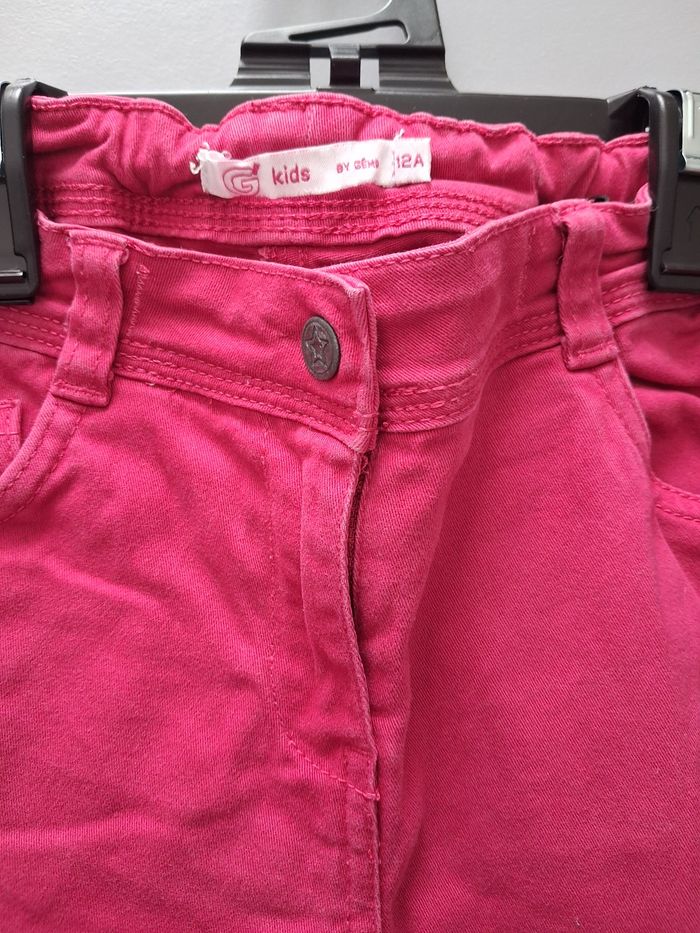 Pantalon slim rose fuchsia- 12 ans - photo numéro 5