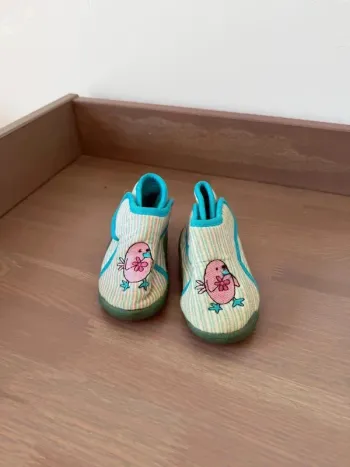 Chaussons Bébé Taille 20 - Très Bon État