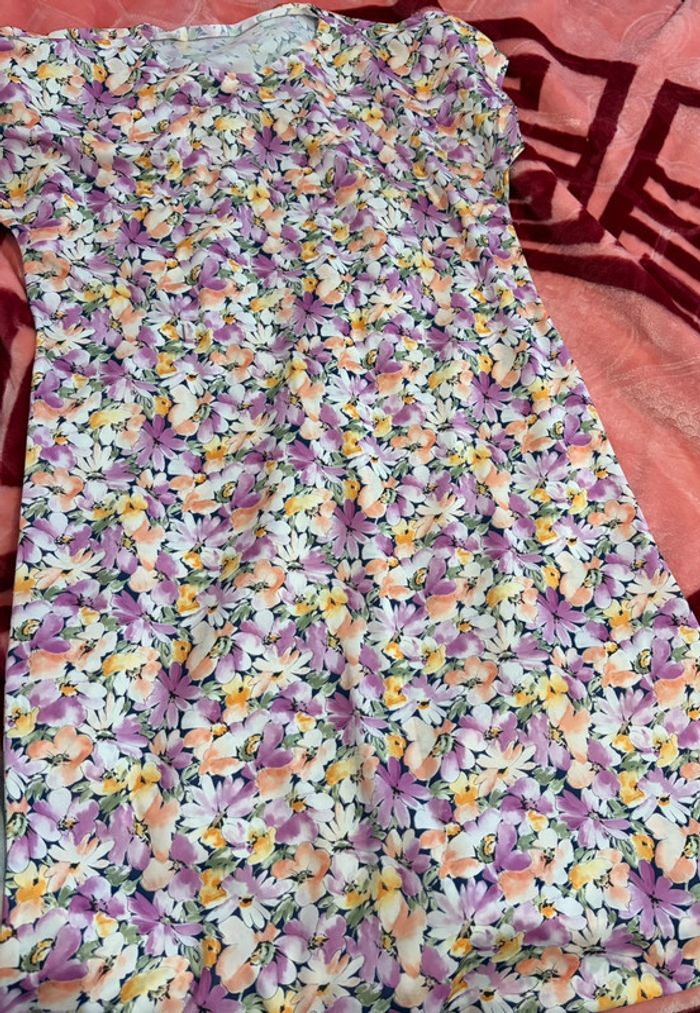 Robe fleurie