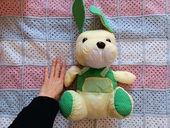 Grande peluche chien