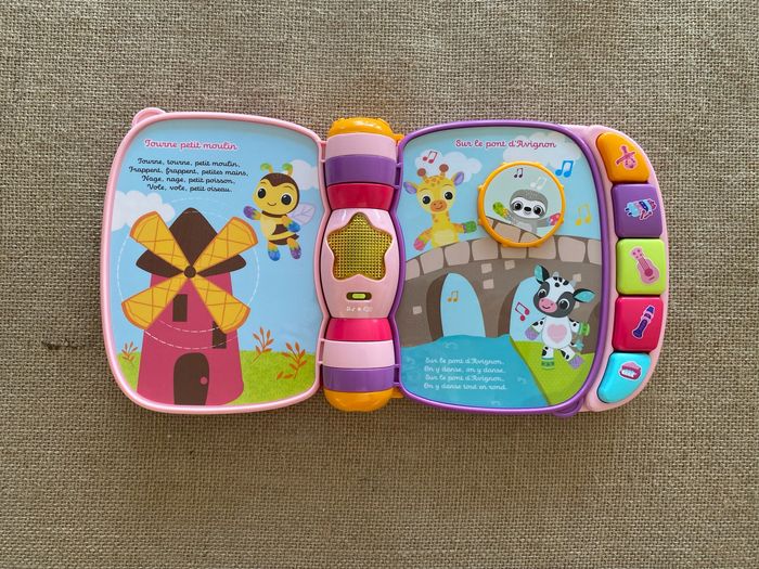 Super livre enchanté des Baby loulous rose Vtech - photo numéro 3