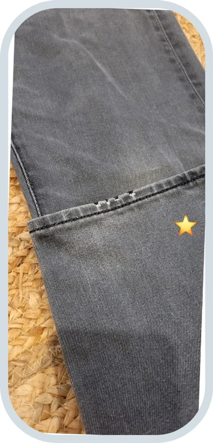 Jean Levi's 522 Homme – Gris Foncé – W30 L34 FR 38 – Coupe Slim – Très Bon État - photo numéro 6