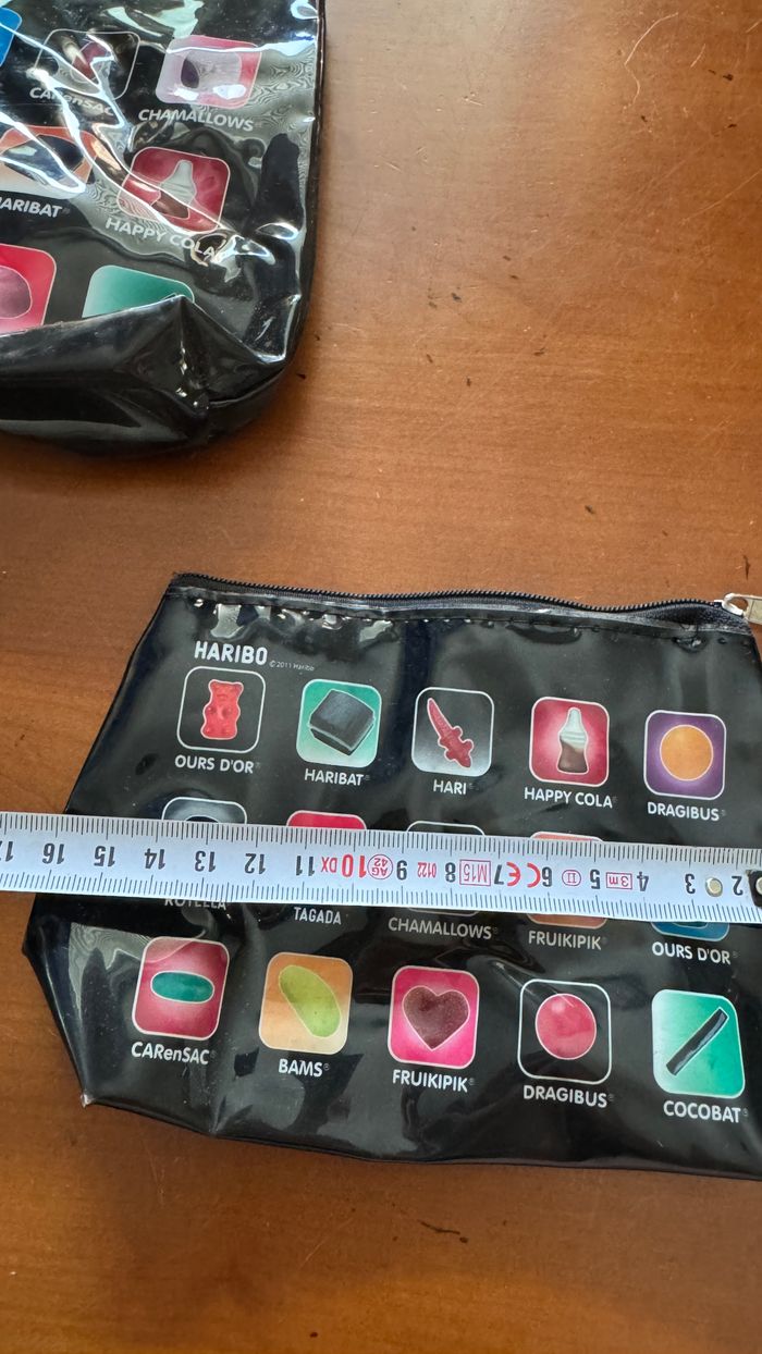 Ensemble de 3 petits sacs ou trousse Haribo - photo numéro 10