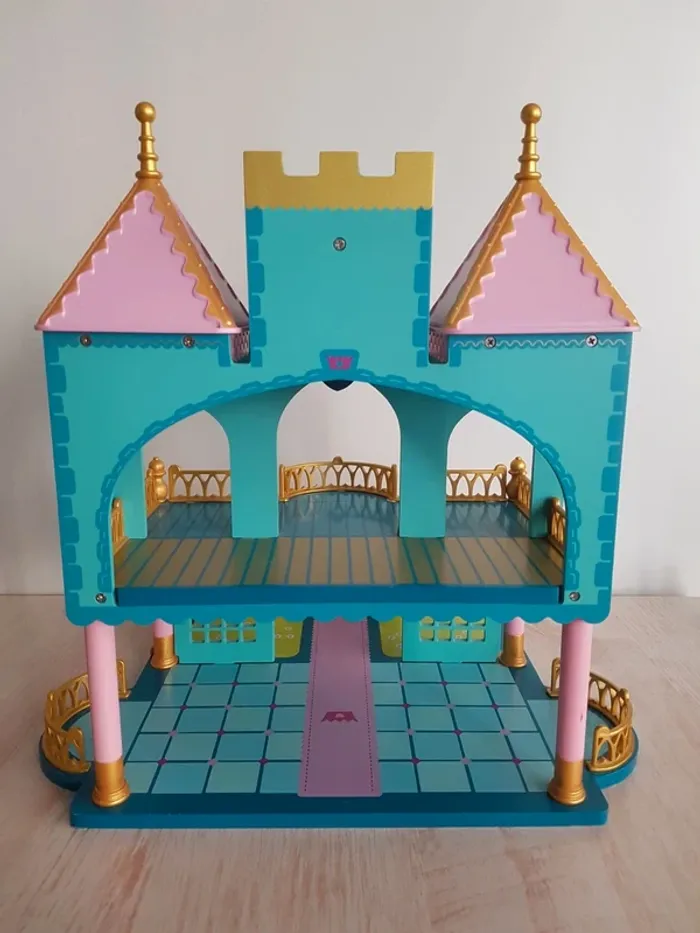 Figurine, palais, chevaux et calèche Djeco en bois - photo numéro 17