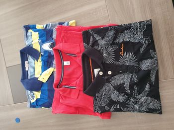 Lot polos garçon