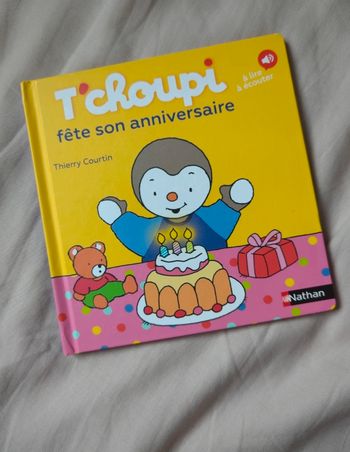 Livre T'choupi 