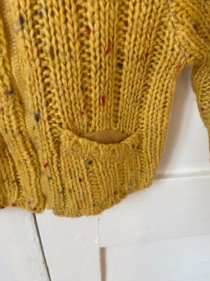 Gilet moutarde Catimini 6 mois - photo numéro 7