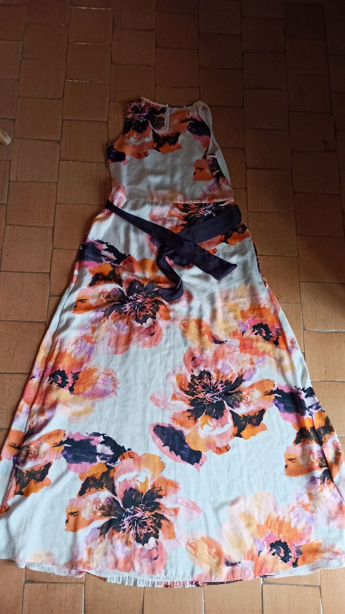 Robe longue soirée cérémonie mariage M Mango - photo numéro 8