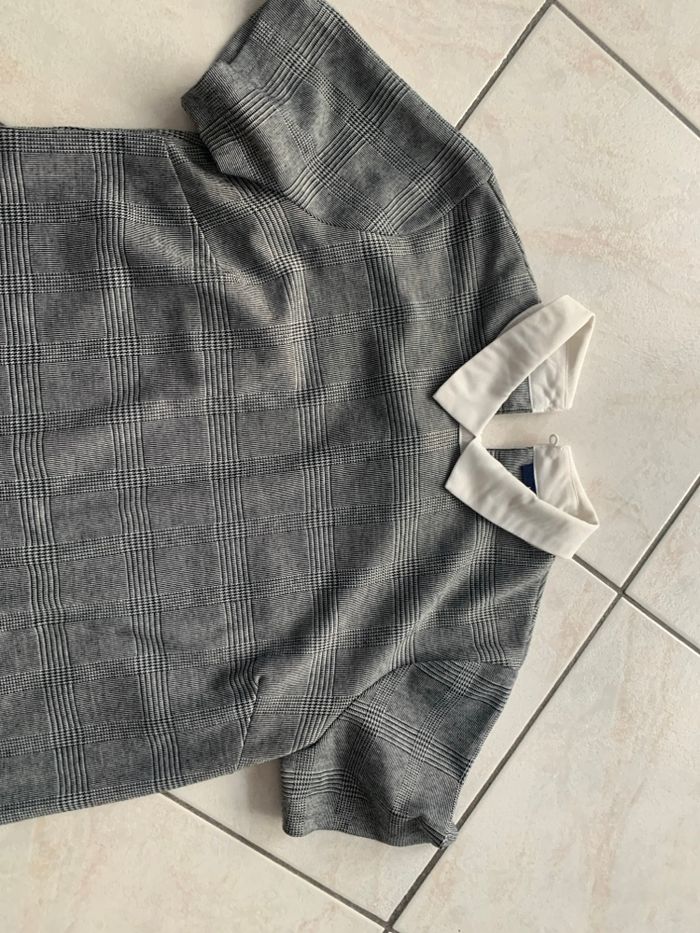 Robe carreaux noirs et blancs - photo numéro 2