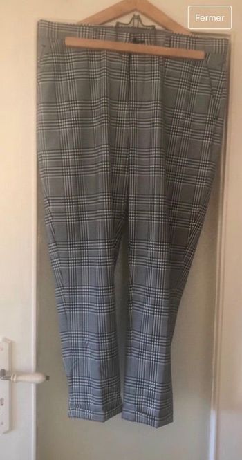 Pantalon à carreaux
