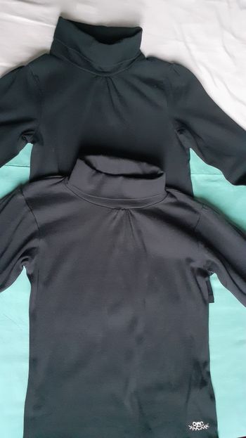 Lot de 2 sous-pulls fille 8 ans