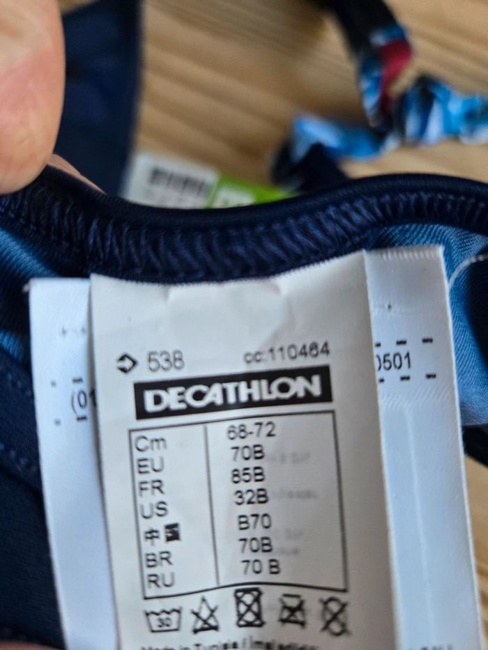 Haut de maillot de bain 85B decathlon - photo numéro 3