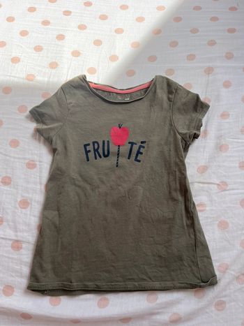 Tee shirt kaki 5 ans
