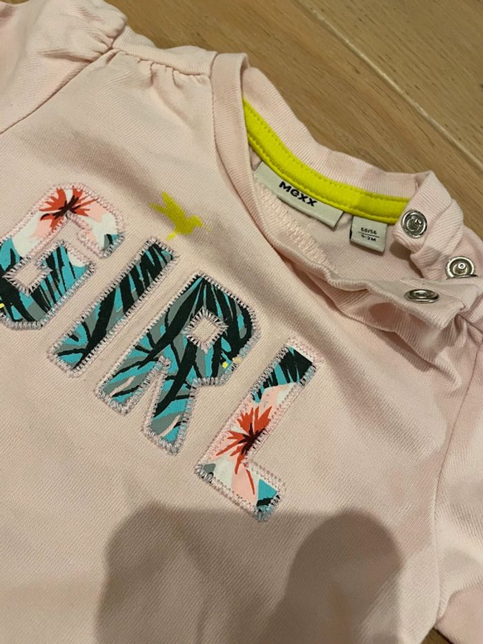 T-shirt rose ML - Mexx - 0/2mois - photo numéro 4