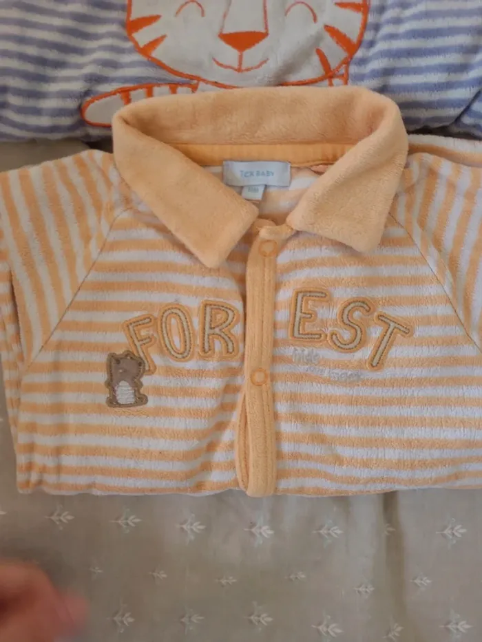 Lot de 3 pyjamas hiver enfants 1 piece - photo numéro 4