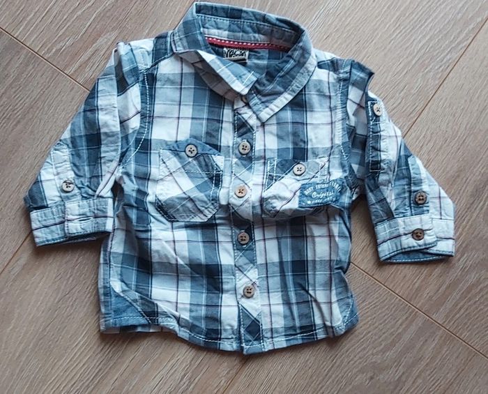 Chemise ML à carreaux