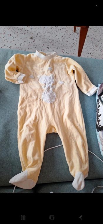 Pyjama Petit Kimbaloo 18mois ouverture arrière 👻