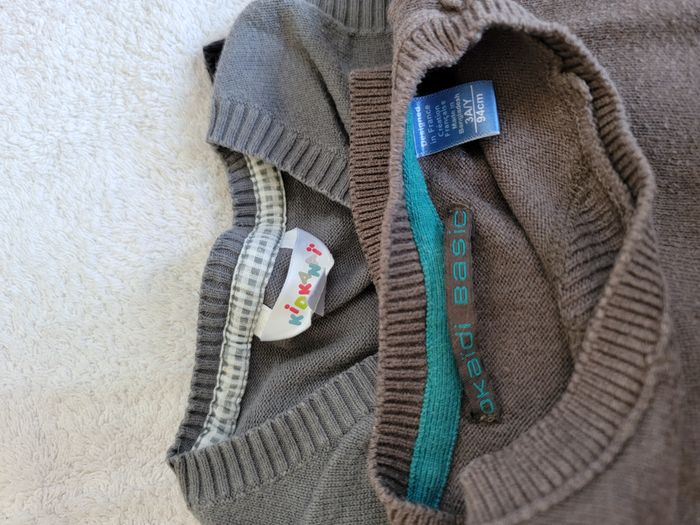 Lot de 4 pulls 3 ans garçon - photo numéro 3