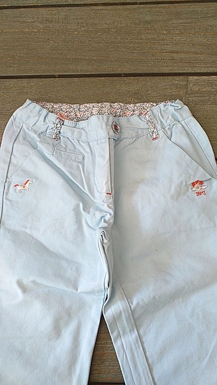 Pantacourt vert d'eau 6 ans - photo numéro 2