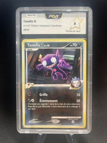 Carte Pokémon Tenefix G 41/147 PCA 9