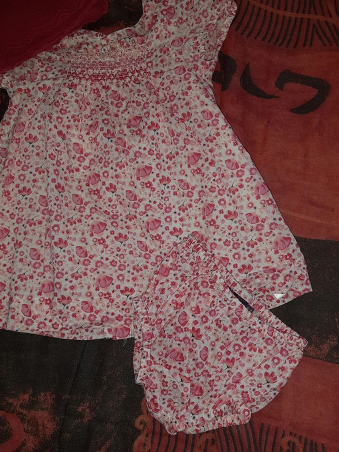 Joli Ensemble robe 3 pièces 6mois - photo numéro 3