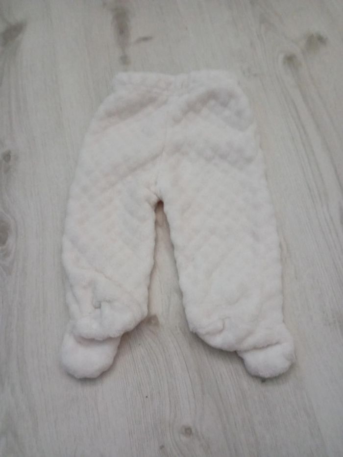 Pantalon laine blanc 3 mois - photo numéro 2