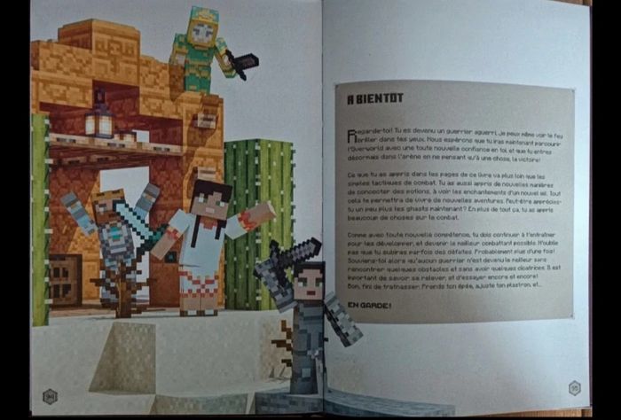 Livre Minecraft "Le guide du combat" - photo numéro 5