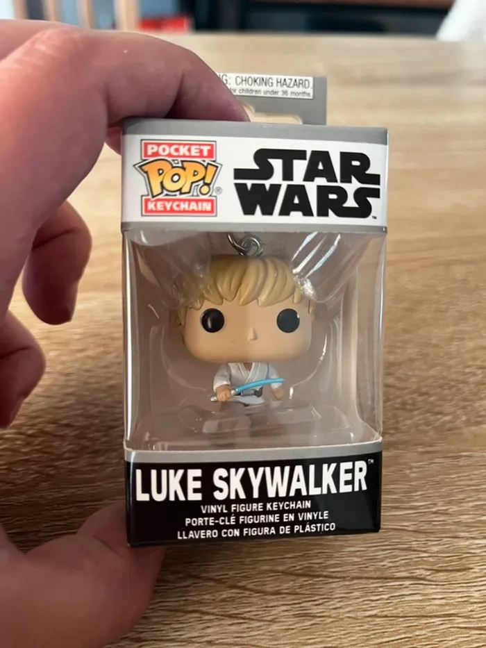 Porte clés funko Keychain star wars luke skywalker neuf