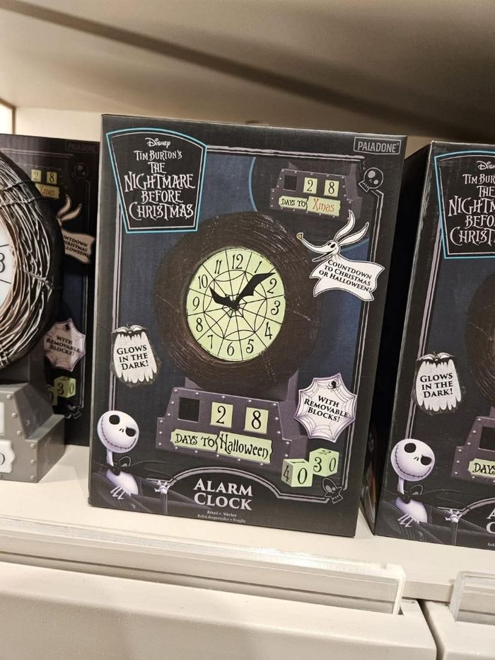 Réveil L’Etrange Noël de Monsieur Jack - Deco by Disney