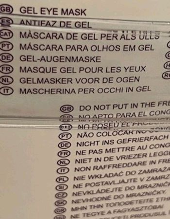 Masque Pour Les Yeux bisounours