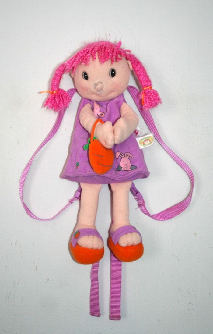 Sac à dos poupée violet 37cm de long ZAPF Création