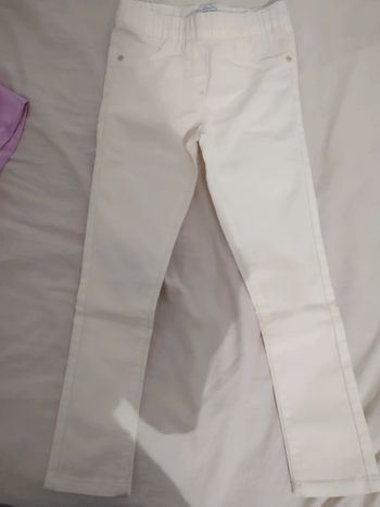 Jean tregging jaune Vertbaudet