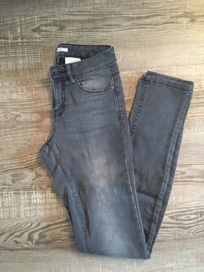Jean gris délavé XS/S