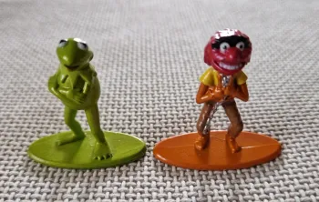 2 minis figurines en métal- Muppet Show - Disney