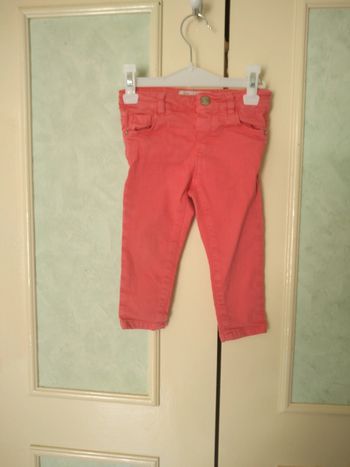 pantalon corail Zara 18 mois