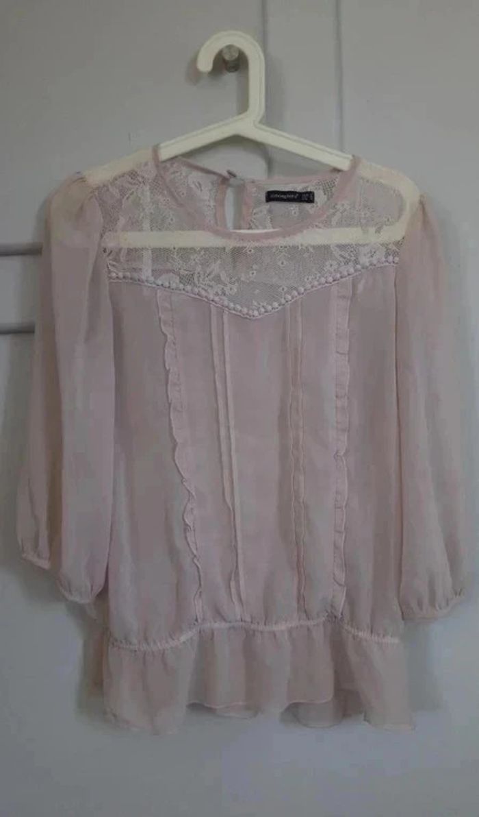 blouse manches 3/4 atmosphere taille 40