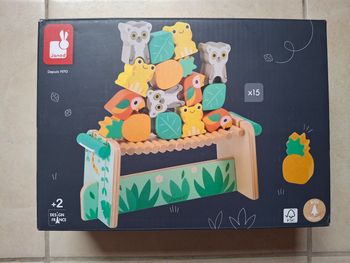 Jeu d’équilibre tropical tropik  Janod + 2 ans