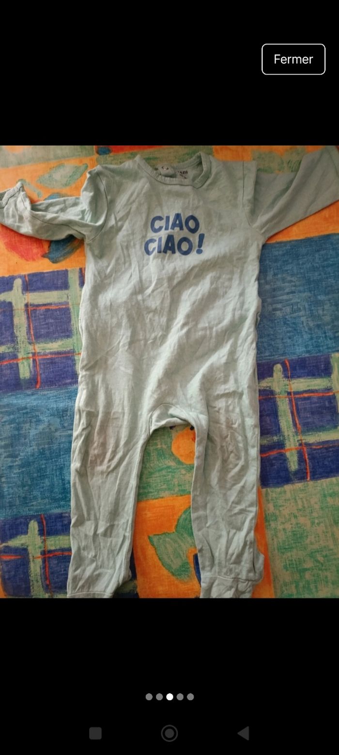 Lot pyjama 12 mois - photo numéro 3