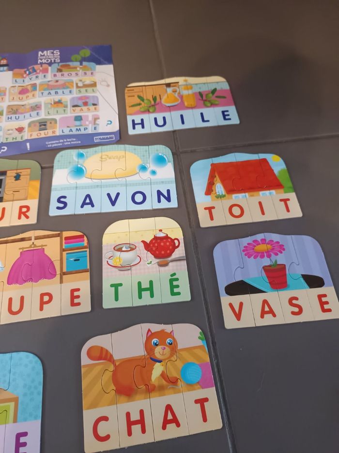 Puzzle mes premiers mots - photo numéro 6