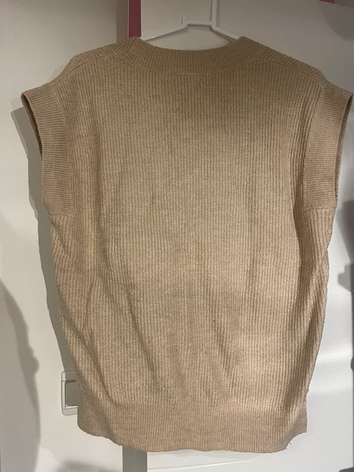 Pull léger beige - photo numéro 3