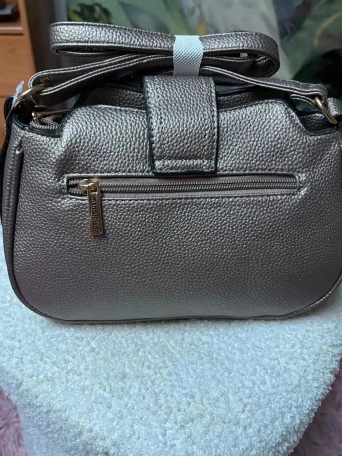 Sac à main Brun doré Manoukian - photo numéro 2