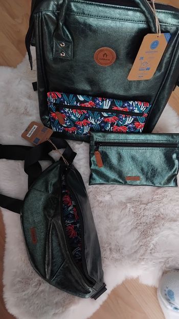 Sac à dos avec sac banane CABAIA neuf