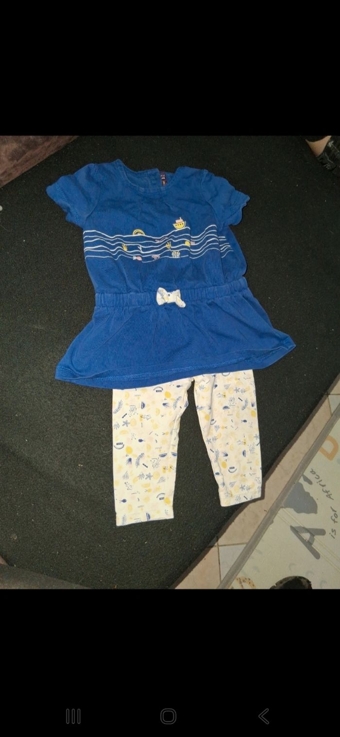 Ensemble robe leggings