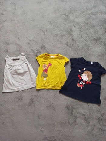 Lot de 3 tee shirt 6 mois