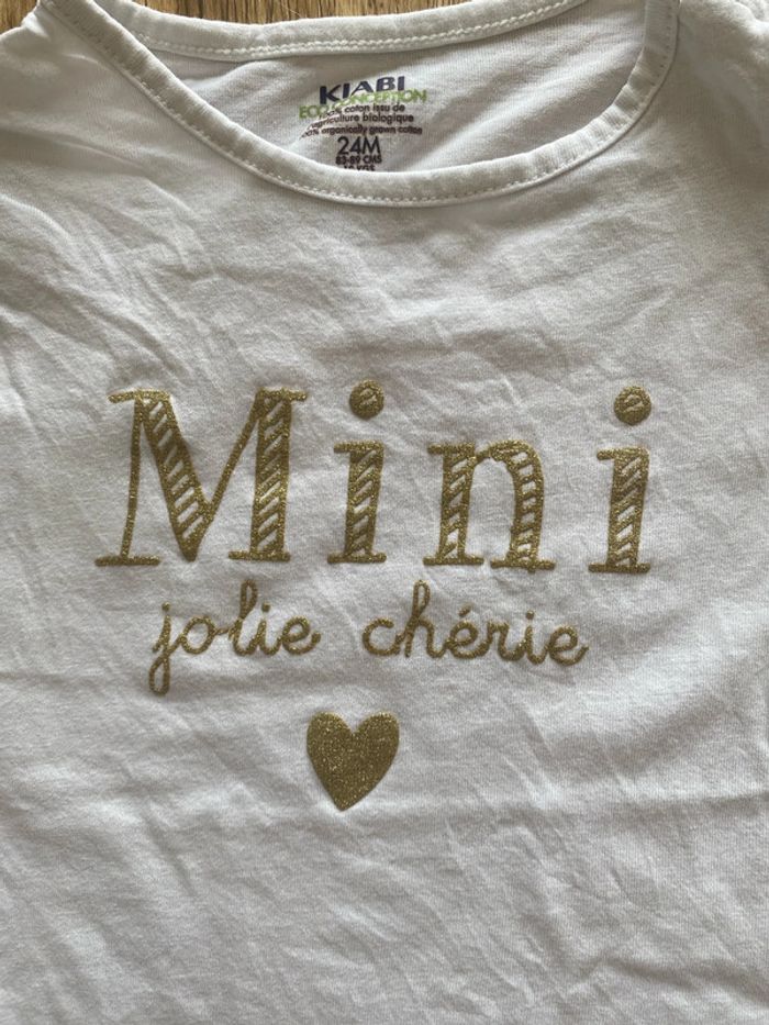 T-shirt taille 2 ans - photo numéro 2