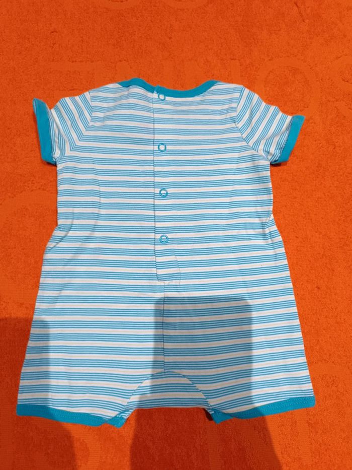 Pyjama combi courte Sergent major 3 mois 59 cm - photo numéro 4