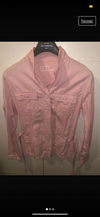 Veste rose Pimkie