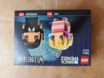 Neuf - Lego Brickheadz - 40750 - Mercredi et Enid