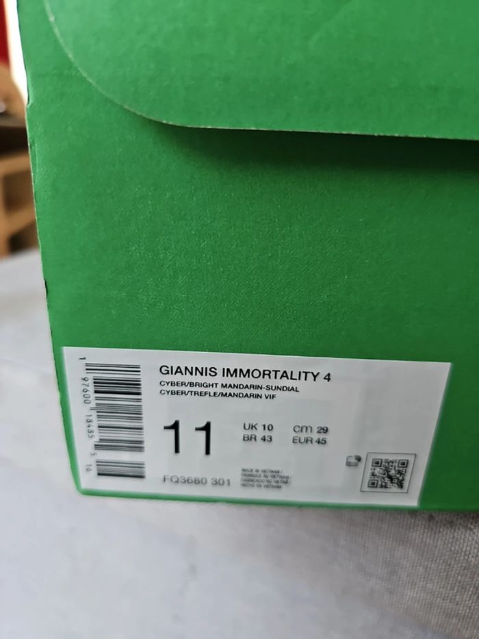 🔥Nike Giannis Immortality 4 "Halloween" T.45🏀 - photo numéro 10