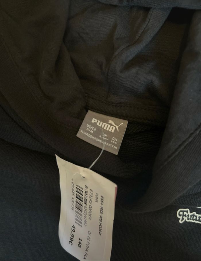 Sweat à capuche Puma 10 ans neuf - photo numéro 4
